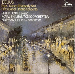 [중고] Philip Fowke / Delius: Paris - Dance Rhapsody No. 1, Life&#039;s Dance (수입/dkpcd9108)