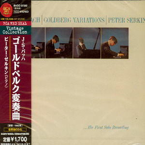 [중고] Peter Serkin / Bach - Goldberg Variations (일본수입/bvcc37350)