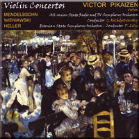 [중고] Viktor Pikaizen / Mendelssohn Violin Concerto Op.64, Wieniawski (수입/1000990)