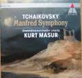 [중고] Kurt Masur, Gewandhausorchester Leipzig/ Tchaikovsky Manfred Symphony Op. 58 (수입/9031731302)