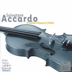 [중고] Salvatore Accardo / Vitali : Ciaccona, Tartini : Sonata &amp; Locatelli : Concerto Op.3 (3984272642)