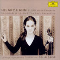 [중고] Hilary Hahn, Colin Davis / Elgar : Violin Concerto,  Williams : The Lark (dg7123)