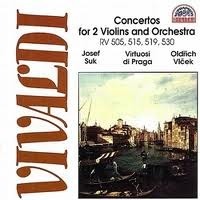 [중고] Virtuosi di Praga, Josef Suk, Oldrich Vlcek / Vivaldi: Concertos for Two Violins and Orchestra (수입/1118192031)