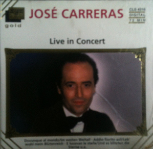 [중고] Jose Carreras / Live in Concert (수입/CLS4316)