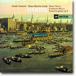 [중고] Linde Consort, Hans-Martin Linde /  Handel  Water Music, Concerti Grossi op.3 : Linde Consort (수입/2CD/724356165625)