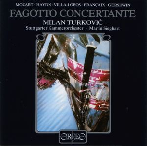 [중고] Milan Turkovic, Martin Sieghart, Stuttgarter Kammerorchester / Fagotto Concertante (수입/c223911a)