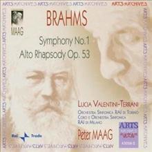 [중고] Peter Maag, Lucia Valentini-Terrani / Brahms : Symphony No.1 Op.68, Alto Rhapsody Op.53 (수입/430582)
