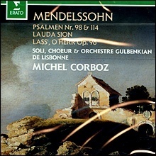 [중고] Michel Corboz / Mendelssohn : Psalm 114, 98 (수입/4509943592)