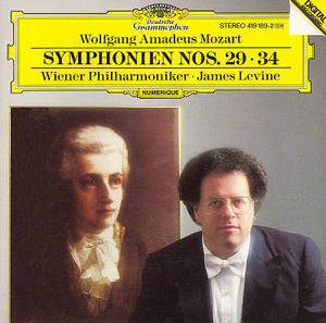 James Levine / Mozart: Symphonies Nos. 29 &amp; 34 (수입/4191892)