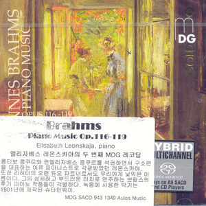 [중고] Elisabeth Leonskaja / Brahms - Piano Music Op.116-119 (SACD/수입/mdg94313496)
