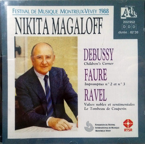 Nikita Magaloff / Debussy, Faure, Ravel (수입/미개봉/202952)