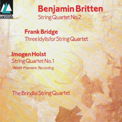 [중고] 1. Brindisi Quartet / Britten, Bridge, I Holst: String Quartets (수입/74321150062)