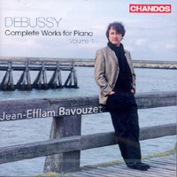 [중고] Jean-Efflam Bavouzet / 드뷔시 피아노 작품 1집 : Debussy Complete Works for Piano Vol.1 (수입/chan10421)