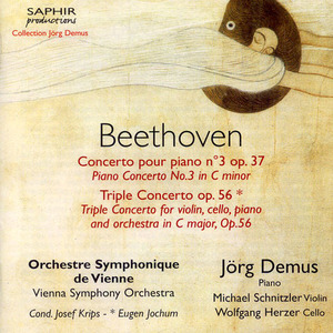 [중고] Jorg Demus / Beethoven: Piano Concerto No.3 In C Minor/ Triple Concerto Op.56 (수입/lvc001047)