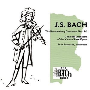 [중고] Felix Prohaska, Chamber Orchestra Of The Vienna State Opera / Bach : The Brandenburg Concertos BWV 1046-1051 (2CD/수입/1244)