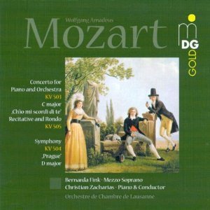 [중고] Bernarda Fink, Christian Zacharias / Mozart : Concerto for Piano &amp; Orchestra (수입/mdg34009672)