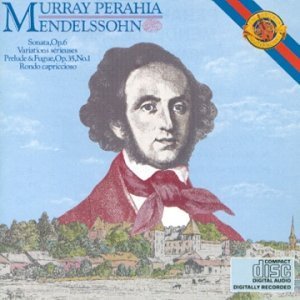 [중고] Murray Perahia / Mendelssohn : Piano Sonata Op.6, Prelude &amp; Fugue Op.35-1 (수입/mk37838)