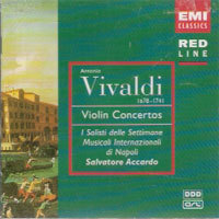 [중고] Salvatore Accardo / Vivaldi : Violin Concertos (수입/724356984721)