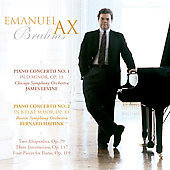 [중고] Emanuel Ax, James Levine, Chicago Symphony Orchestra / Brahms : Piano Concertos Nos.1-2, 2 Rhapsodies (2CD/수입/88697035102)