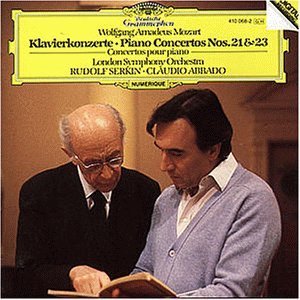 [중고] Rudolf Serkin, Claudio Abbado, London Symphony Orchestra / Mozart : Piano Concertos No.21 K.467, No.23, K.488 (수입/4100682앞자켓 빛바램)