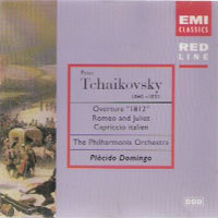 [중고] Placido Domingo / Tchaikovsky : Overture&quot;1812&quot;, Romeo &amp; Juliet (수입/724356984424)