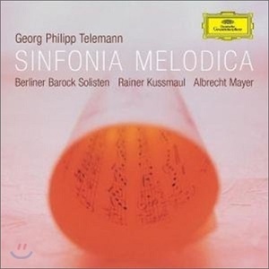 [중고] Albrecht Mayer, Jurgen Kussmaul / Georg Philipp Telemann : Sinfonia Melodica (수입/002894775923)