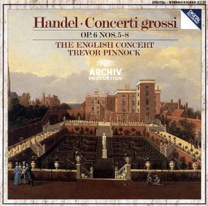 [중고] Trevor Pinnock, The English Concert / Handel: Concerti Grossi Op 6, Nos. 5-8 (수입/4108982)