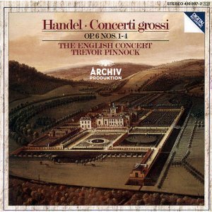 [중고] Trevor Pinnock, The English Concert / Handel: Concerti Grossi, Op. 6, Nos. 1-4 (수입/4108972)