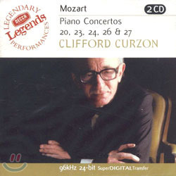 [중고] Clifford Curzon, Benjamin Britten, Istvan Kertesz / 모차르트 : 피아노 협주곡집 (Mozart : Piano Concerto No. 20 K.466, No.27 K.595, No.26 K.537, No.23 K488, No.24 K491) (수입/2CD)