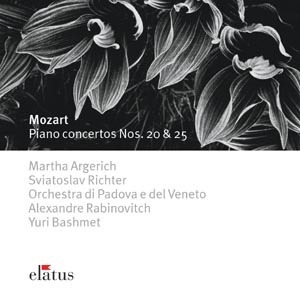 [중고] Martha Argerich, Sviatoslav Richter / Mozart : Piano Concerto No.20 &amp; 25 (수입/092746740)
