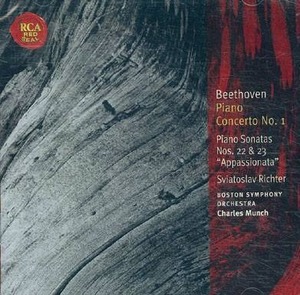 [중고] Sviatoslav Richter, Chaeles Munch / Beethoven : Piano Concerto No.1 (수입/8287659421)