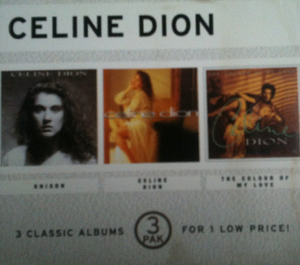 Celine Dion / 3 Classic Albums (수입/3CD/아웃케이스 개봉상태, CD 미개봉)