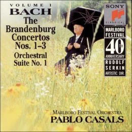 [중고] Pablo Casals / Bach: Brandenburg Concertos Nos.1-3, Orchestral Suite No.1 (cck7177)