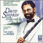 [중고] David Shifrin, Carl Maria von Weber / The Chamber Music Society Of Lincoln Center (수입/de3194)