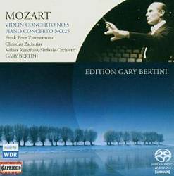 [중고] Gary Bertini / Mozart Violin Concerto No. 5; Piano Concerto No.25 (슈퍼쥬얼케이스/수입/SSCD/71069)