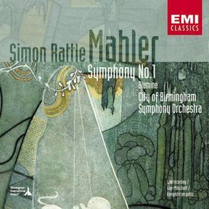 [중고] Simon Rattle / mahler symphony no1 (수입/077775464726)