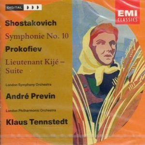 [중고] Andre Previn / Prokofiev - Lieutenant Kije : Shostakovich Symphony No10 (수입/cdd7641052)