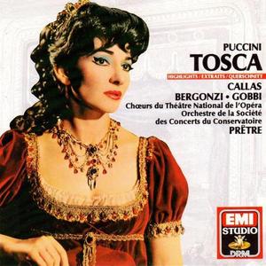 [중고] Maria Callas / Giacomo Puccini - Tosca (수입/cdm7630872)