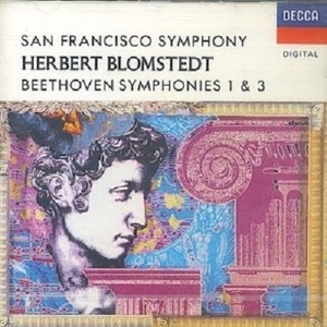 [중고] Herbert Blomstedt, San Francisco Symphony / Beethoven Symphonies No. 1,3 (dd1333)