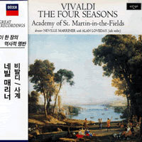 [중고] Neville Marriner / Vivaldi : The Four Seasons - 이 한장의 역사적 명반 시리즈 34 (dd7030)