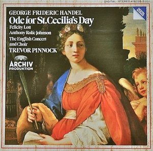 Trevor Pinnock / Haendel: Ode for St. Cecilia&#039;s day (수입/미개봉/4192202)