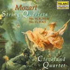 [중고] Cleveland Quartet / Mozart : String Quartets No.14 K.387, No.15 K.421 (수입/cd80297)