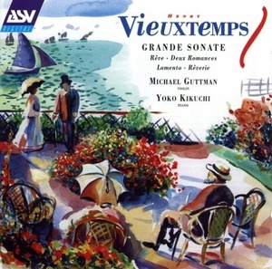 [중고] Michael Guttman, Yoko Kikuchi / Henry Vieuxtemps: Grande Sonate (수입/cddca1050)