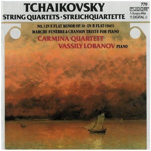 [중고] Carmina quartett, Vassily Lobanov / Tchaikovsky: String Quartets, Marche funebre, Chanson triste (수입/tudor770)