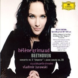 [중고] Helene Grimaud / Beethnen : Piano Concerto No.5/ Piano Sonata No.28 (수입/4776595)