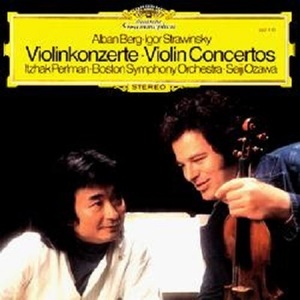 [중고] Itzhak Perlman, Seiji Ozawa / Berg, Stravinsky : Violin Concerto (수입/4137252)