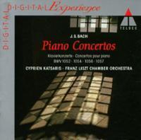[중고] Cyprien Katsaris / Bach : Piano Concertos Nos. 1, 3, 5, 6 (수입/9031747792)