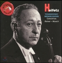 [중고] Heifetz, Reiner, Munch / Tchaikovsky, Mendelssohn : Violin Concerto (bmgcd9056)