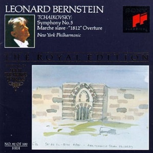 [중고] Leonard Bernstein / Tchaikovsky : Symphony No.5 Marche slave &quot;1812&quot; Overtune (수입/smk47634)