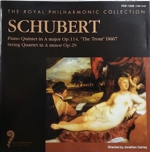 [중고] The Royal Philharmonic / Schubert : Piano Quintet, String Quartet (일본수입/frp1039)